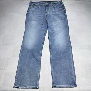 Silver Jeans Co Grayson Straight Leg Mens 32x32 Classic Fit Stretch Denim